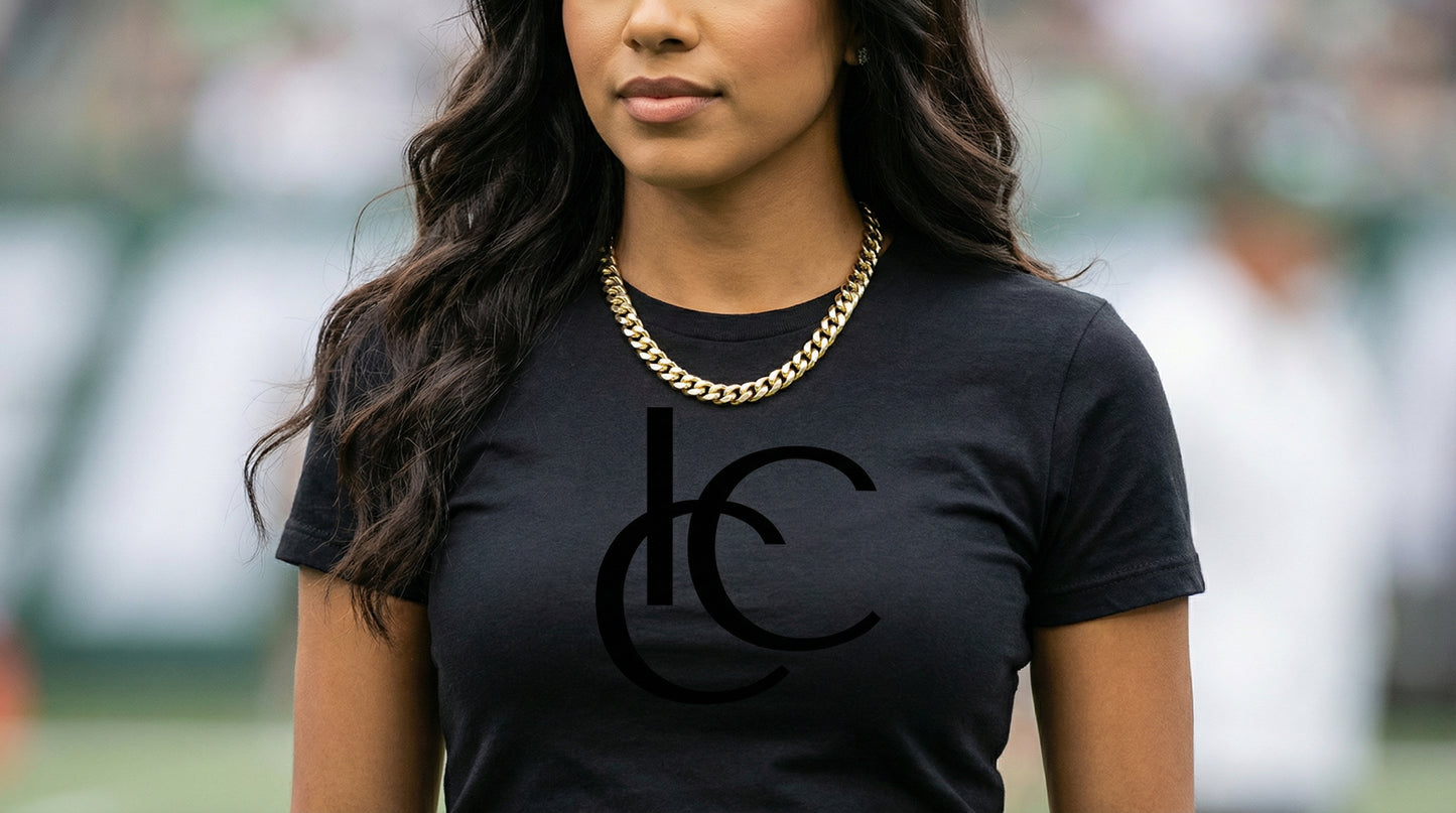 Dubai Collections Lien gourmette doré cubain Miami 14 mm (66 cm)